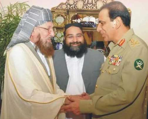 Maulana Samiul Haq Deobandi, Qari Saifullah Akhtar Deobandi, Jamia Binoria, Jamia Haqqania and other Deobandi-Salafist madrassas and militants are Jihadist partners of Pakistan Army.