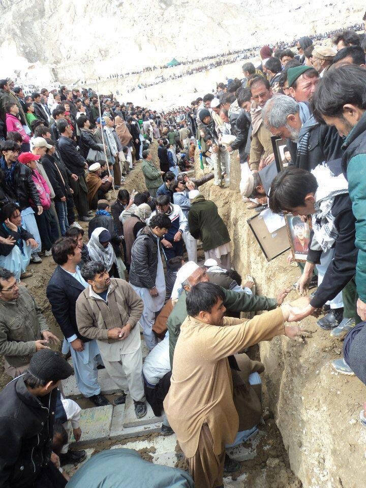 Shias of Quetta bury 113 dead after four days of Pakistan-wide protests.
