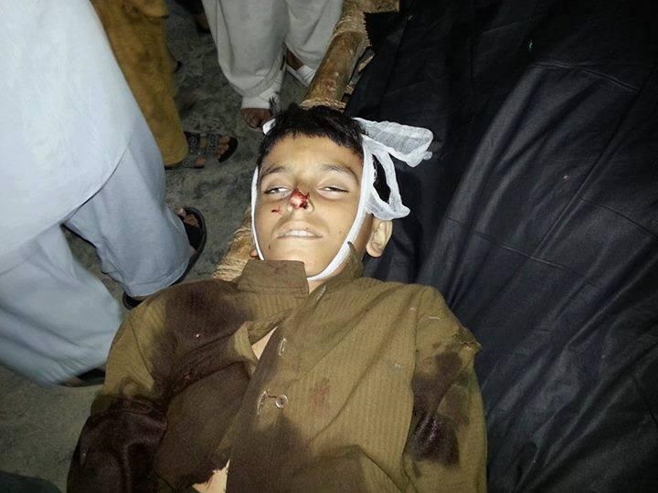 An innocent Shia boy victim of Deobandi Taliban Barbarism 