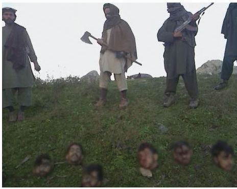 Previously, at least 12 Pakistan army soldiers were beheaded by Deobandi Taliban in Dir area.