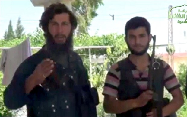 Mohammed Fares, left, who was mistakenly decapitated by Islamic State of Iraq and al-Sham militants 