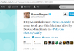 Pakistani voices on Twitter in condemnation of Deobandi terrorists of ASWJ and TTP