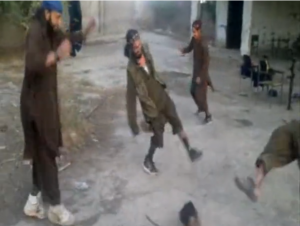 Taliban play football with the heads of their victims