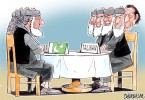 Pakistan govt’s peace talks with Taliban – cartoon by Sabir Nazir