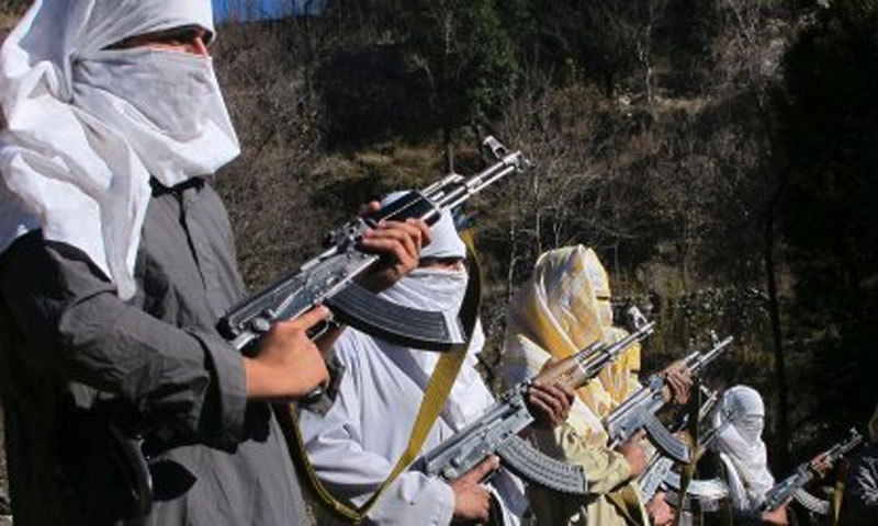 A pamphlet, attributed to banned Lashkar-i-Islam was distributed in Manzoor Colony threatening locals to vacate the area in 10 days. – File Photo