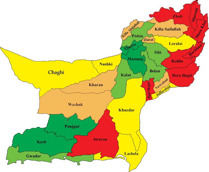 Baluchistan-map