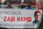 Peaceful demonstration held In Islamabad for Zaid Hamid’s release