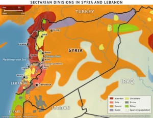 Syria Sectarian division