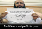 Mufti Naeem and profile for peace – Ammar Kazmi