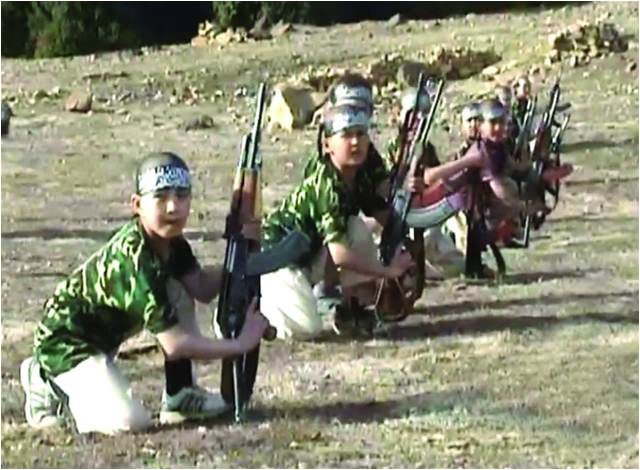 large-An ETIM videos show children training allegedly in Pakistani tribal areas