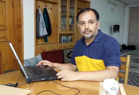 epa05294981 An undated handout picture released by Khurram Zaki's family shows him in, Pakistan. Zaki, an active campaigner against radical Muslim clerics and human rights activists was killed by unknown gunmen in Karachi on 08 May 2016. EPA/SHAHZAIB AKBER